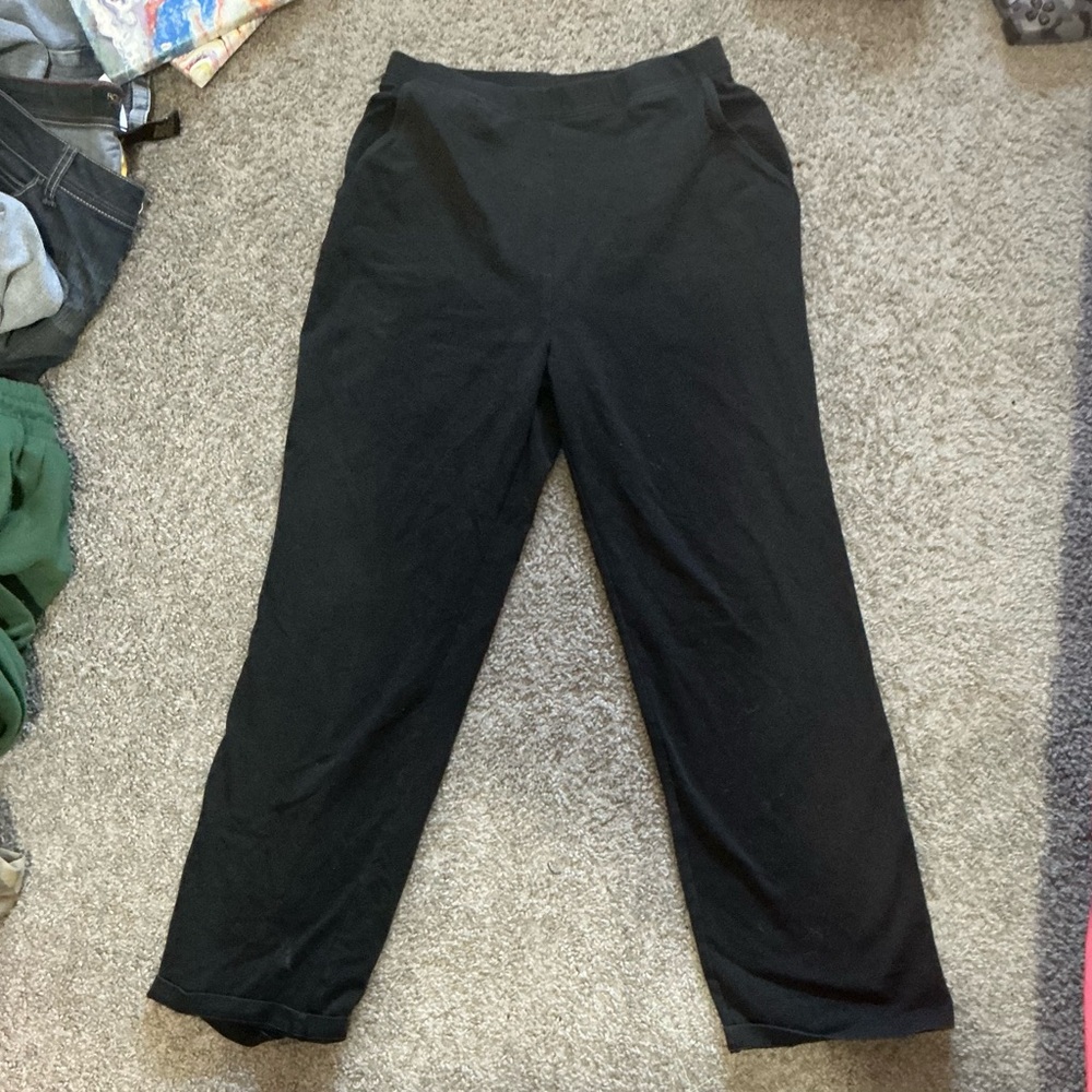 L.L. Bean Black Casual Pants